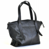 Кожаная женская сумка AV2 Черная (B671)