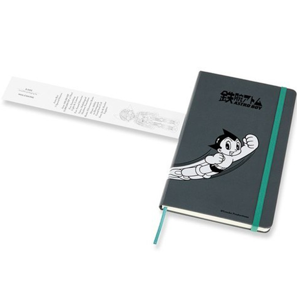 Средний блокнот Moleskine Astro Boy Темно - серый Линия Средний блокнот Moleskine Astro Boy Темно - серый Линия