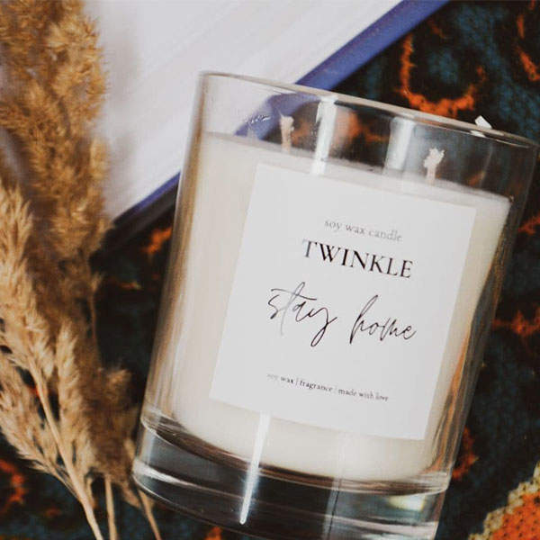 Аромасвічки Twinkle Stay Home
