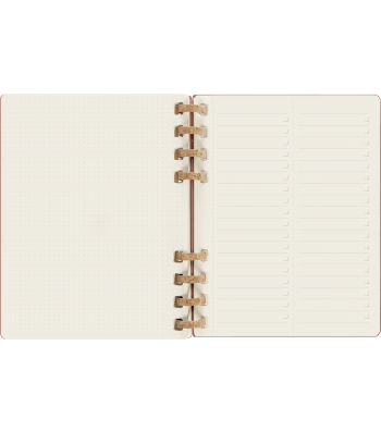 Великий Щотижневик Moleskine 2024 Spiral Мигдальний
