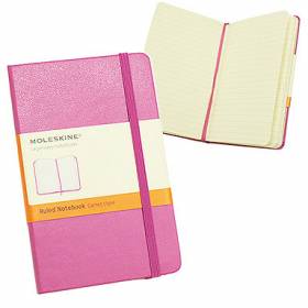 Кишеньковий блокнот Moleskine Classic Тверда обкладинка Рожевий Лінія