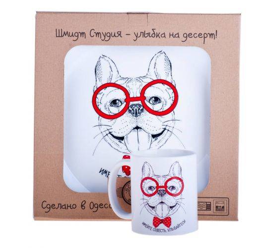 Чашка Имейте совесть, улыбайтесь! Чашка Имейте совесть, улыбайтесь!