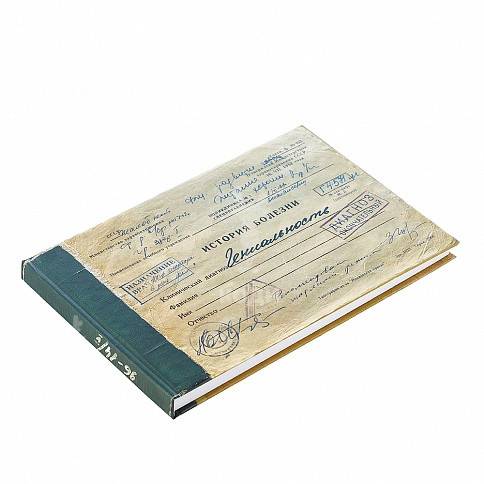 Блокнот Бюро Находок История болезни Гениальность