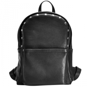Рюкзак зі шкіри JIZUZ Carbon Black-R