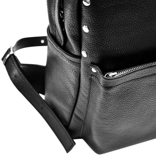 Рюкзак из кожи JIZUZ Carbon Black-R