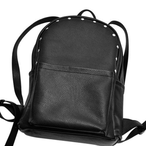 Рюкзак из кожи JIZUZ Carbon Black-R