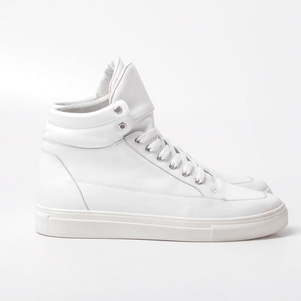 Кожаные кеды Jizuz Industry White