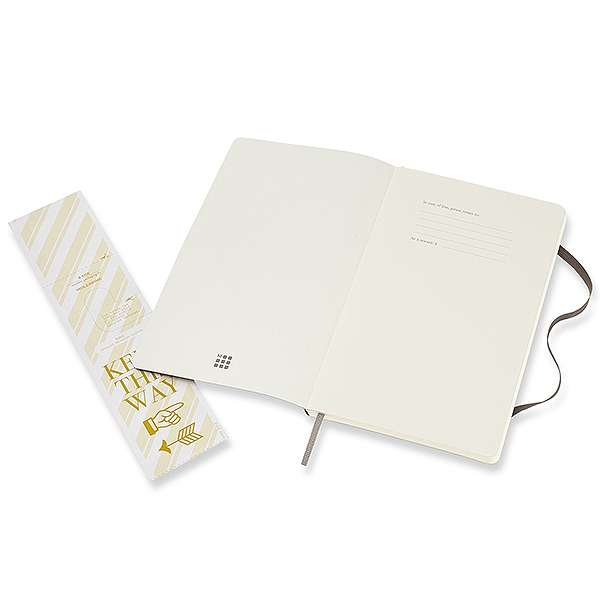 Средний блокнот Moleskine Classic Мягкая обложка Коричневый Чистые листы