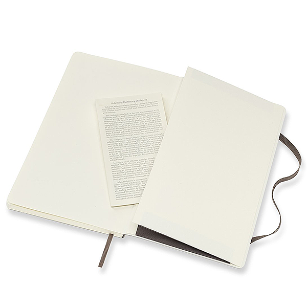 Средний блокнот Moleskine Classic Мягкая обложка Коричневый Чистые листы