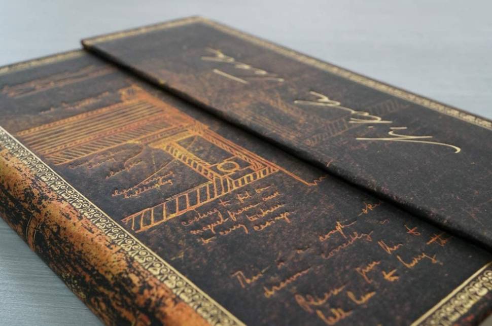 Карманный блокнот Paperblanks Манускрипты Тесла