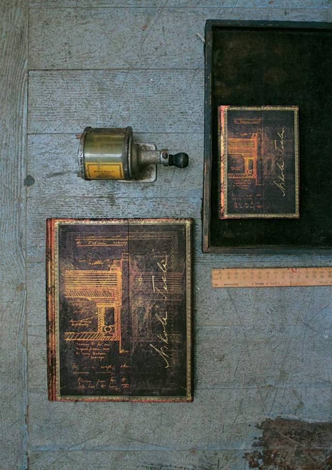 Карманный блокнот Paperblanks Манускрипты Тесла