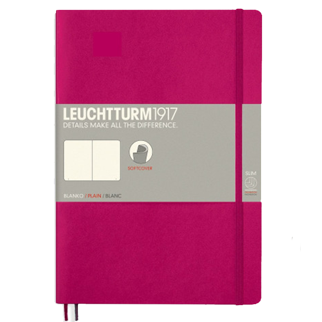 Блокнот Leuchtturm1917 Мягкий Composition Розовый Чистые листы (355281)