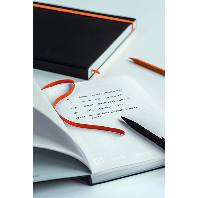 Блокнот Leuchtturm1917 WhiteLines MasterSlim Черный Точка (345310) с отрывными листами