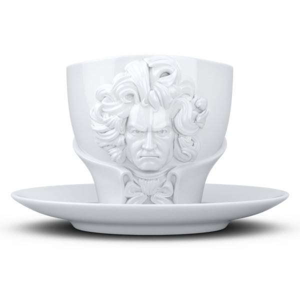 Чашка Tassen Ludwig van Beethoven 260 мл Белая