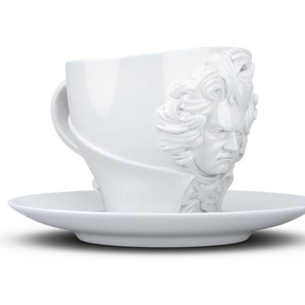 Чашка Tassen Ludwig van Beethoven 260 мл Белая