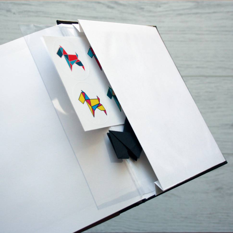 Скетчбук для маркеров Sketch Terier квадратный 21х21 см Белый