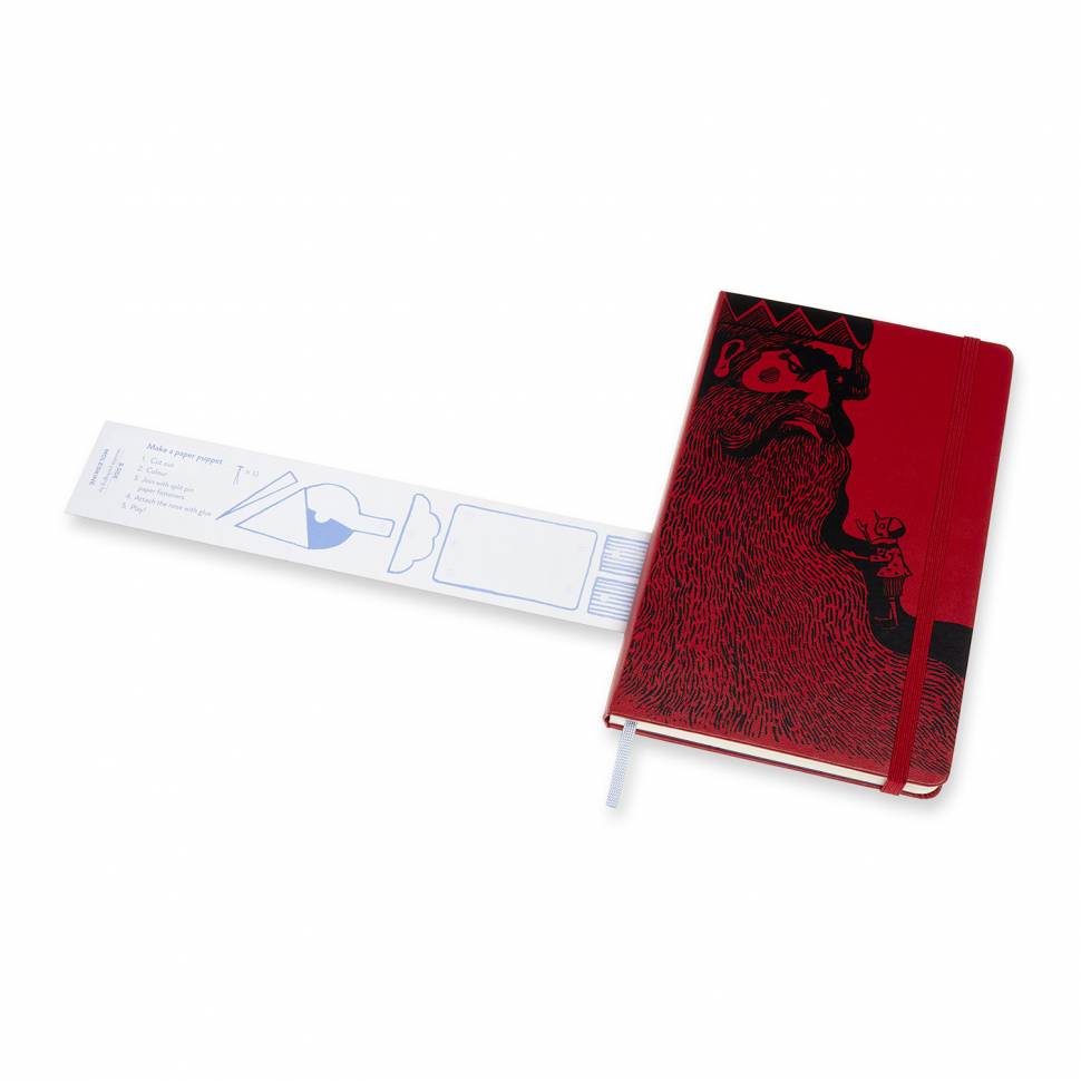 Средний Блокнот Moleskine Pinocchio Чистые Листы Красный