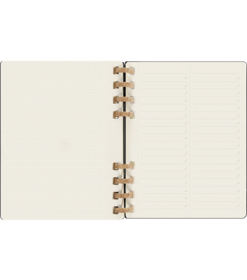 Великий Щотижневик Moleskine 2024 Spiral Чорний
