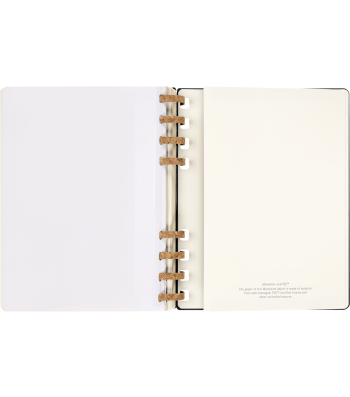 Великий Щотижневик Moleskine 2024 Spiral Чорний