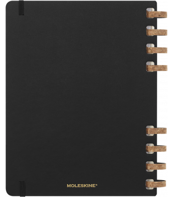 Великий Щотижневик Moleskine 2024 Spiral Чорний