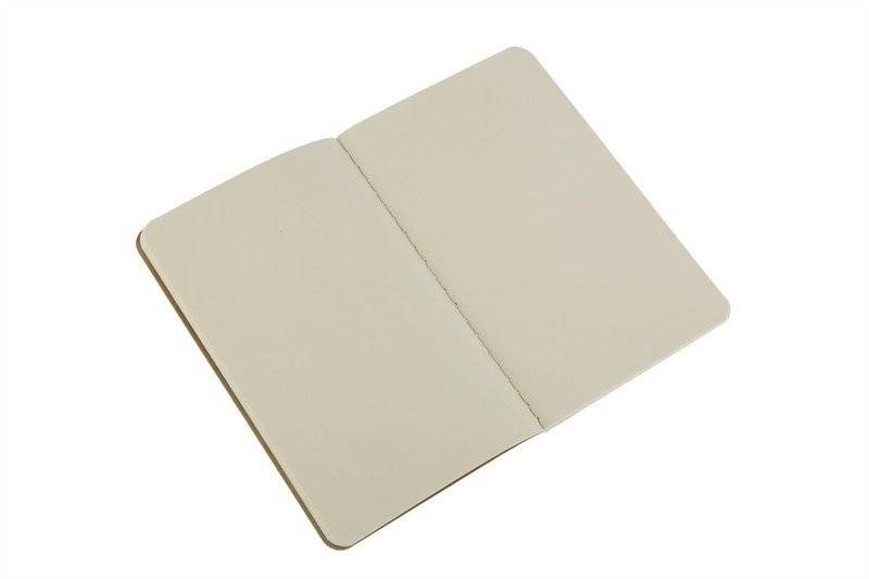 Карманная тетрадь (3 шт) Moleskine Cahier черная Чистые листы