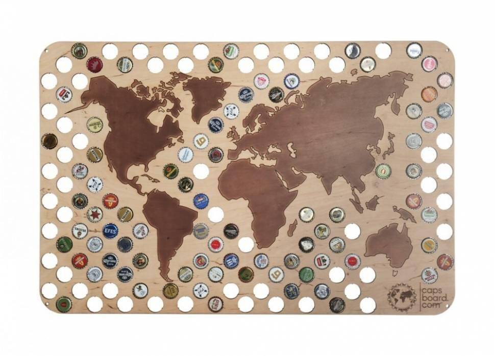 Карта Capsboard World