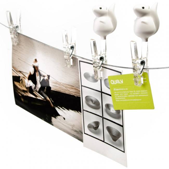 Набір прищіпок Qualy Squirrel