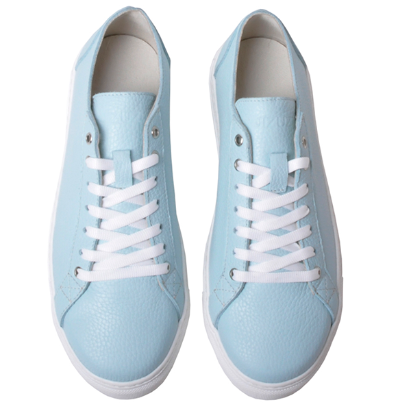 Кожаные кеды Jizuz Classic Aqua