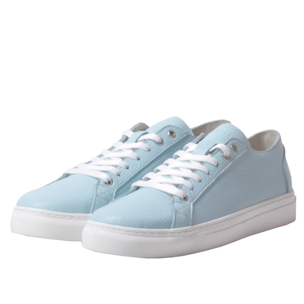 Кожаные кеды Jizuz Classic Aqua