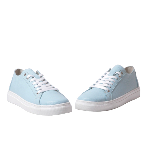 Кожаные кеды Jizuz Classic Aqua