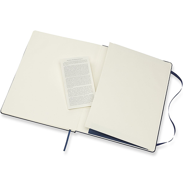 Великий блокнот Moleskine Classic Синій Тверда обкладинка Точка