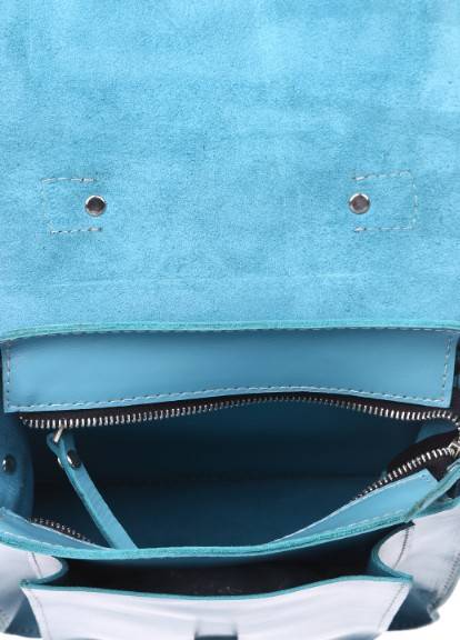 Шкіряна сумка через плече Емануель Dekey Бірюза