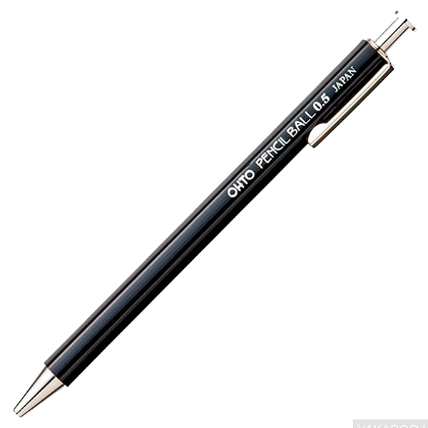 Шариковая ручка OHTO Pencil Ball 0.5 Черная