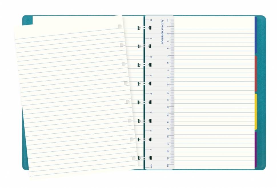 Блокнот Filofax Saffiano A5 Aquamarine (115034)