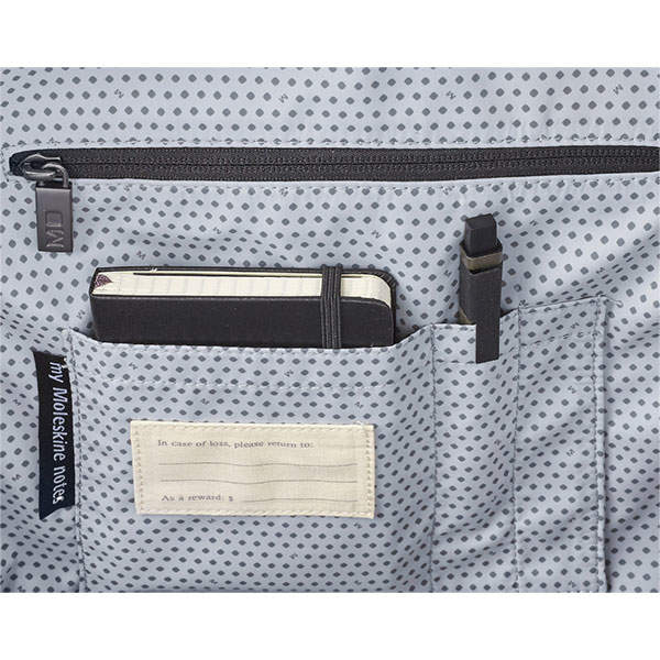 Рюкзак Moleskine The Backpack Ripstop Nylon Темно-сірий