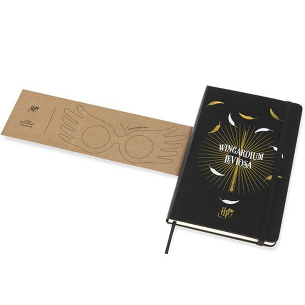 Средний блокнот Moleskine Harry Potter Черный Линия