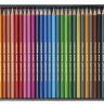 Набор Водостойких Карандашей  Caran d'Ache Swisscolor Металлический бокс 30 цветов