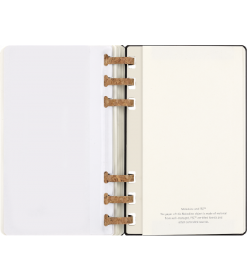 Середній Щотижневик Moleskine 2026 Spiral Чорний