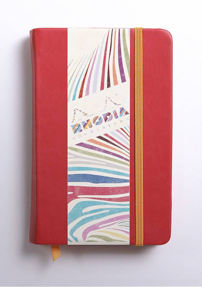 Блокнот Rhodia Rhodiarama фуксия А5 в линию