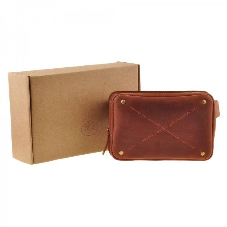 Сумка на пояс BlankNote DropBag Коньяк