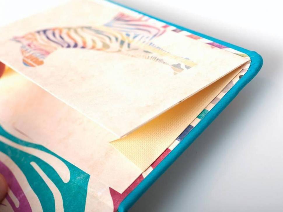 Блокнот Rhodia Rhodiarama синий А6 в линию