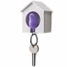 Держатель ключей + брелок Qualy Sparrow Key Ring Фиолетовый