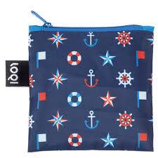 Сумка для покупок складная LOQI NAUTICAL Classic