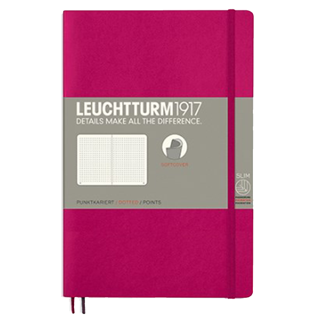 Блокнот Leuchtturm1917 Мягкий Paperback Розовый Точка (358294)