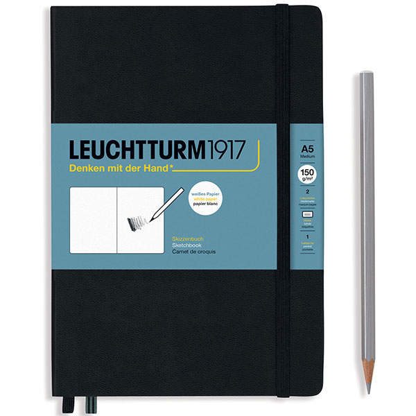 Скетчбук для маркерів Leuchtturm1917 Medium Чорний (362362)