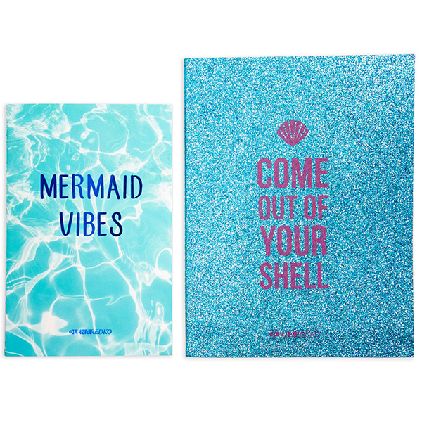 Набор тетрадей Mermaid (голубой) Olena Redko