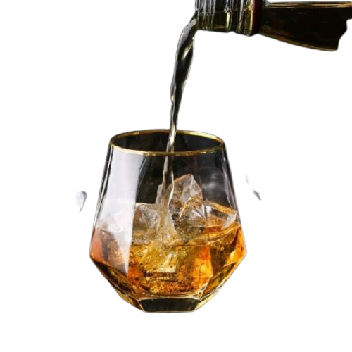 Стакан высокий Crystal Gold 450 мл