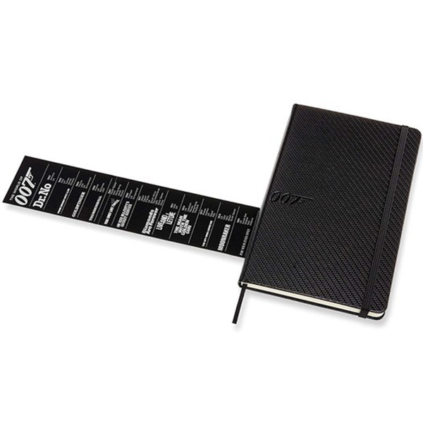 Средний блокнот Moleskine James Bond Карбон Линия