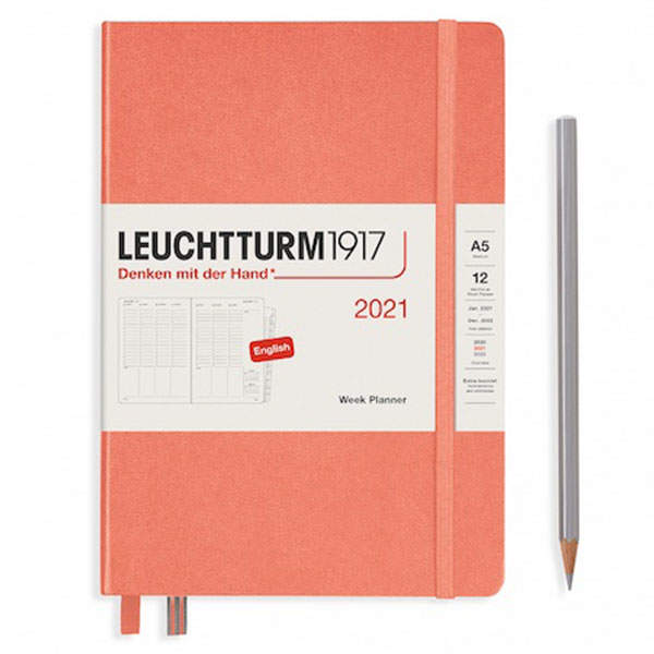 Средний Еженедельник в Колонках Leuchtturm1917 Bellini 2021