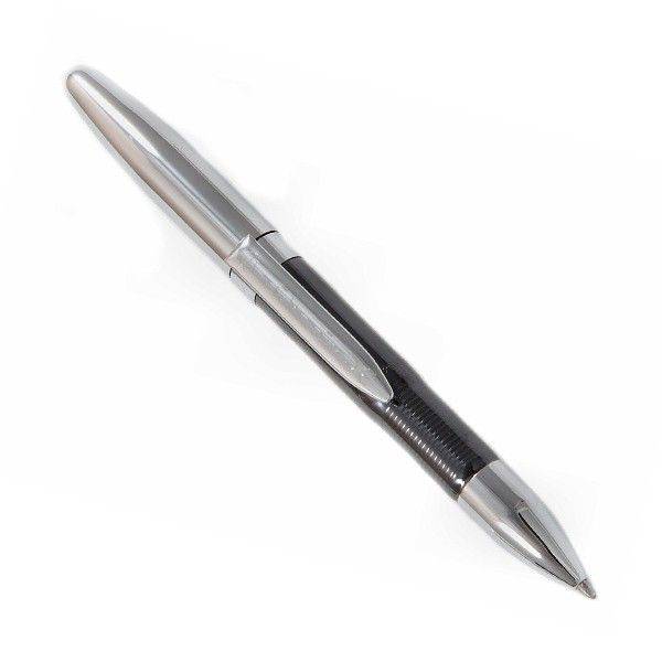 Ручка Fisher Space Pen Инфиниум Черный Титан и Хром Синие Чернила
